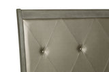Cotterill Gray Upholstered Panel Bedroom Set by Homelegance at Eve Furniture