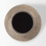 Cotto 13.2H Weathered Wide Mouth Terracotta Urn Vase by Mercana at Eve Furniture