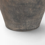 Cotto 13.2H Weathered Wide Mouth Terracotta Urn Vase by Mercana at Eve Furniture