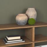 Cotto 13.2H Weathered Wide Mouth Terracotta Urn Vase by Mercana at Eve Furniture