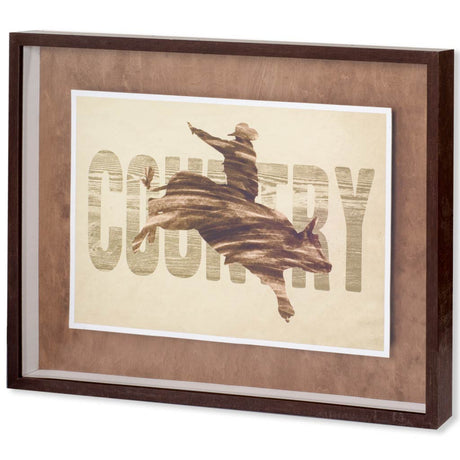 Country by THE Studio a Framed Art Print Matted under Glass by Mercana at Eve Furniture