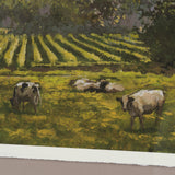 Country View(Set of 6) by Mercana Studio Hand-Embellished Textured Framed Artwork Matted under Glass by Mercana at Eve Furniture