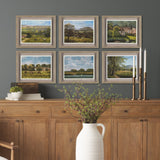 Country View(Set of 6) by Mercana Studio Hand-Embellished Textured Framed Artwork Matted under Glass by Mercana at Eve Furniture