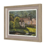 Country View(Set of 6) by Mercana Studio Hand-Embellished Textured Framed Artwork Matted under Glass by Mercana at Eve Furniture