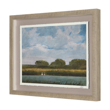 Country View(Set of 6) by Mercana Studio Hand-Embellished Textured Framed Artwork Matted under Glass by Mercana at Eve Furniture