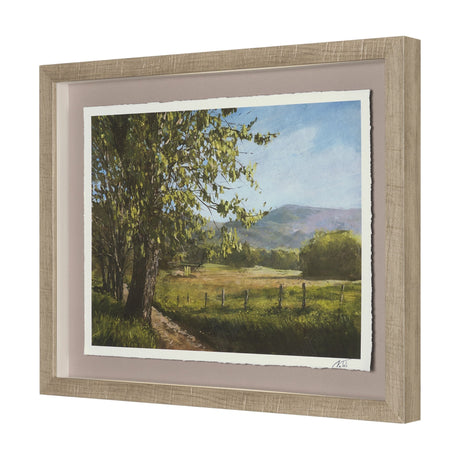 Country View(Set of 6) by Mercana Studio Hand-Embellished Textured Framed Artwork Matted under Glass by Mercana at Eve Furniture