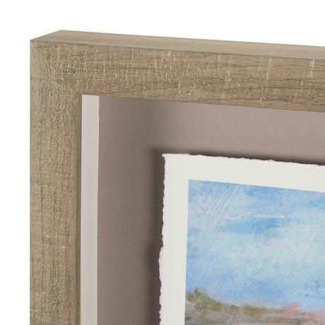 Country View(Set of 6) by Mercana Studio Hand-Embellished Textured Framed Artwork Matted under Glass by Mercana at Eve Furniture