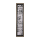 Countryside Sketches I by Ariana a Hand Embellished Textured Framed Art Print by Mercana at Eve Furniture