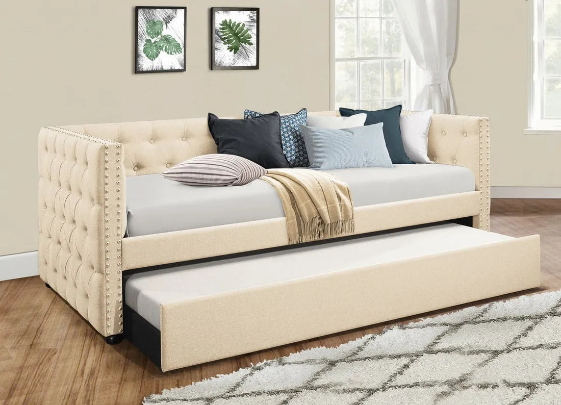 Courage Beige Daybed by Happy Homes at Eve Furniture
