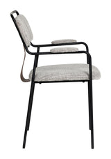 Couva Gray Tweed Dining Chair (Set of 2) by Zuomod at Eve Furniture