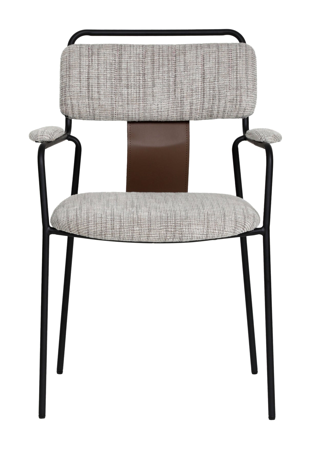Couva Gray Tweed Dining Chair (Set of 2) by Zuomod at Eve Furniture