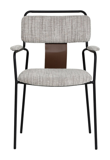 Couva Gray Tweed Dining Chair (Set of 2) by Zuomod at Eve Furniture