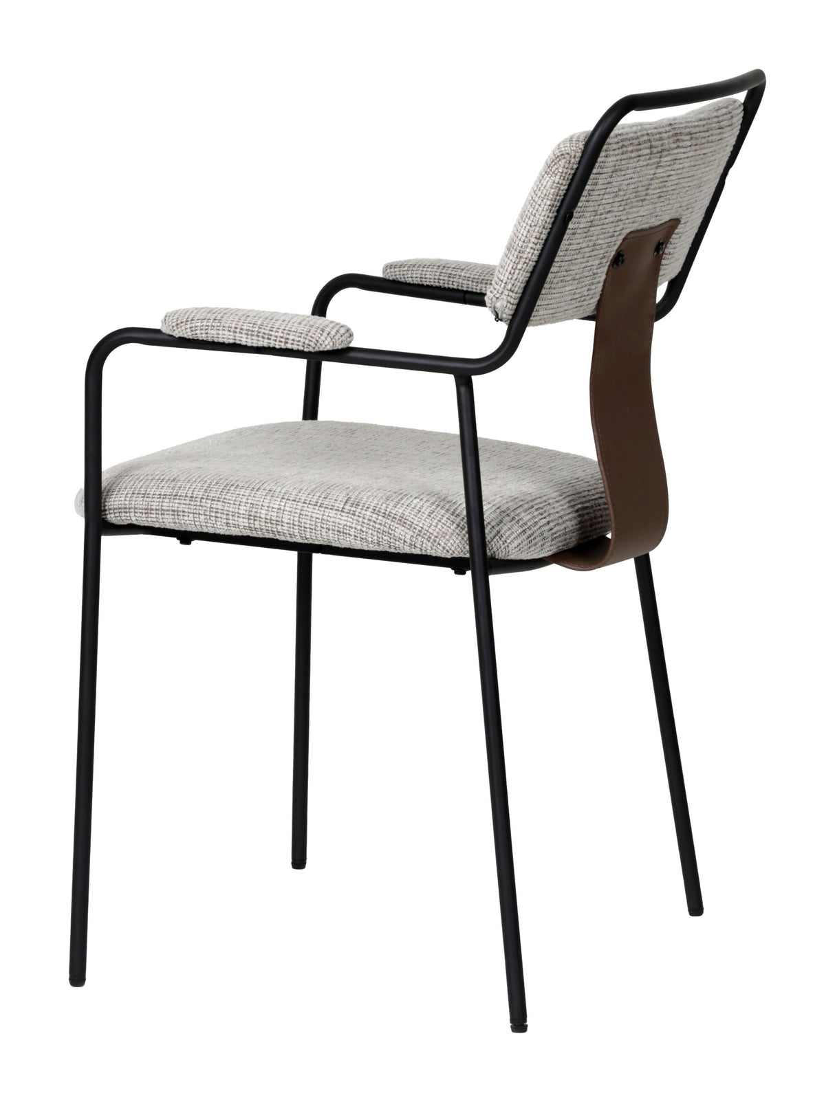 Couva Gray Tweed Dining Chair (Set of 2) by Zuomod at Eve Furniture