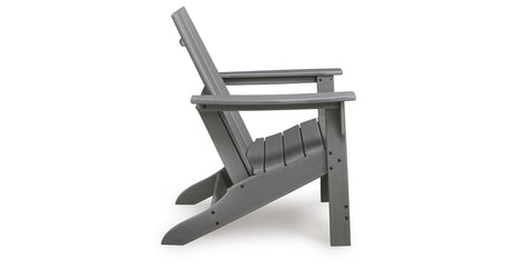 Cove Beach Gray Adirondack Chair by Ashley at Eve Furniture