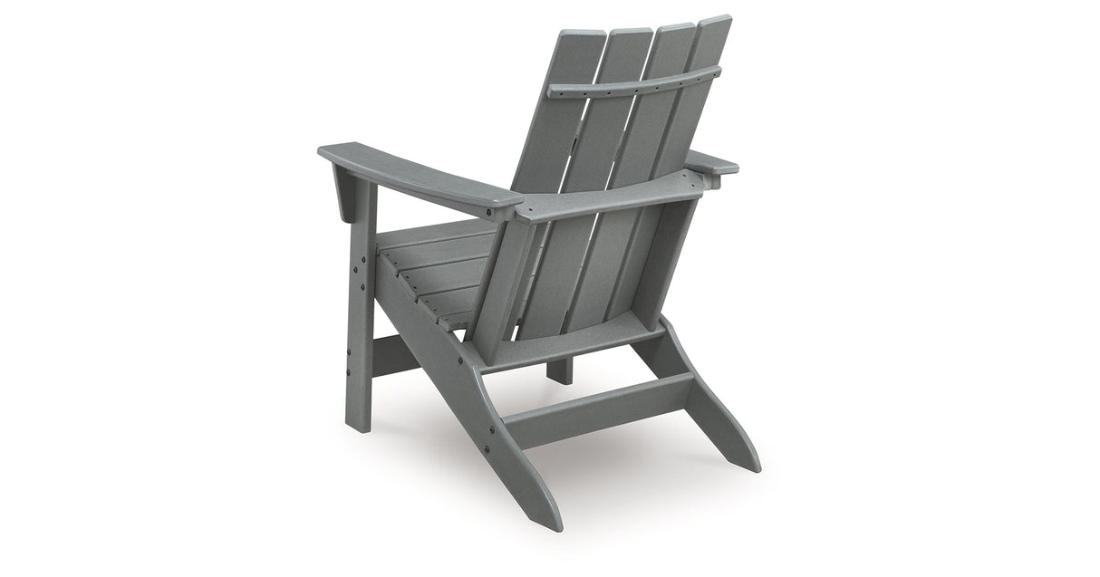 Cove Beach Gray Adirondack Chair by Ashley at Eve Furniture