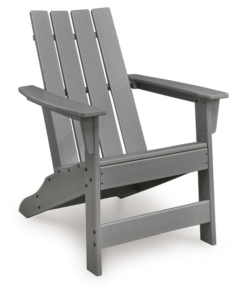 Cove Beach Gray Adirondack Chair by Ashley at Eve Furniture