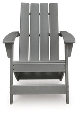 Cove Beach Gray Adirondack Chair by Ashley at Eve Furniture