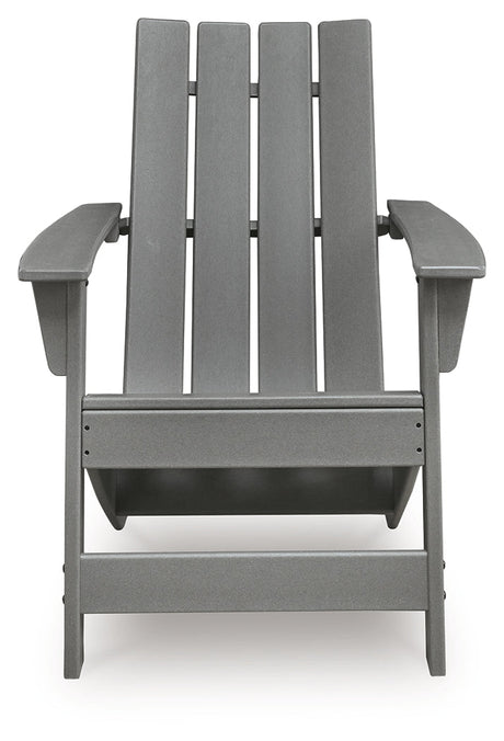 Cove Beach Gray Adirondack Chair by Ashley at Eve Furniture