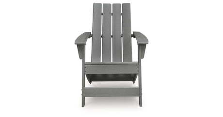 Cove Beach Gray Adirondack Chair by Ashley at Eve Furniture