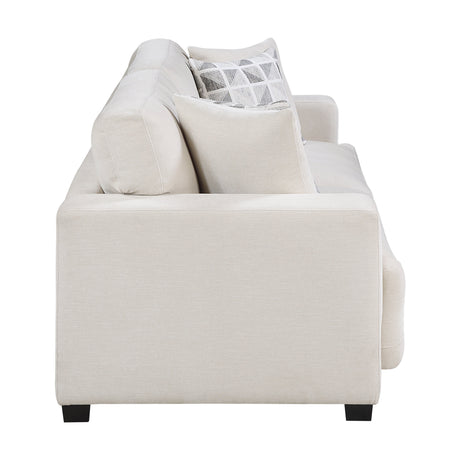 Cove Beige 2-Piece Living Room Set by Homelegance at Eve Furniture
