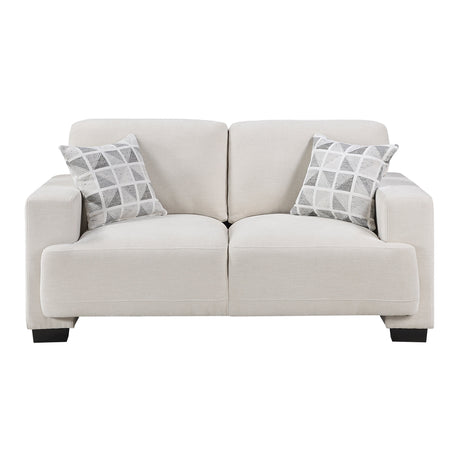 Cove Beige 2-Piece Living Room Set by Homelegance at Eve Furniture