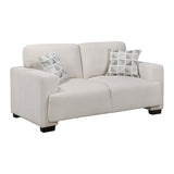 Cove Beige 2-Piece Living Room Set by Homelegance at Eve Furniture