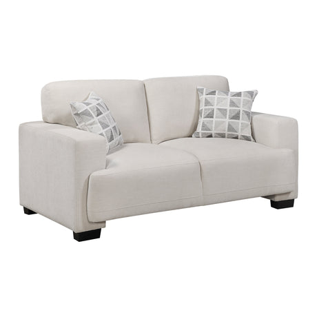Cove Beige 2-Piece Living Room Set by Homelegance at Eve Furniture