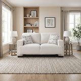 Cove Beige Loveseat by Homelegance at Eve Furniture