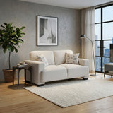Cove Beige Loveseat by Homelegance at Eve Furniture