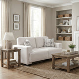 Cove Beige Loveseat by Homelegance at Eve Furniture