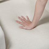 Cove Beige Loveseat by Homelegance at Eve Furniture