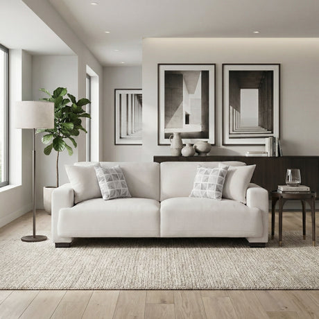Cove Beige Sofa by Homelegance at Eve Furniture
