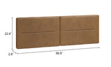 Cove Brown Floating Queen Headboard by Zuomod at Eve Furniture