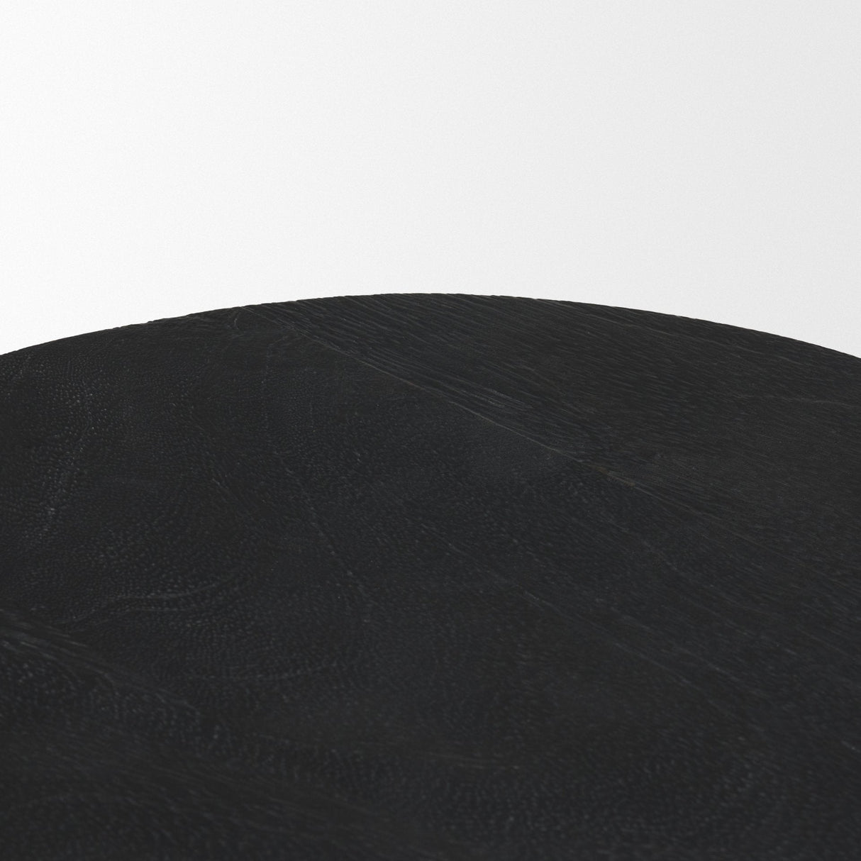 Cove Dark Brown Sculptural Open Side Table by Mercana at Eve Furniture