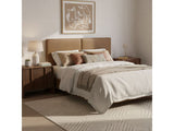 Cove Floating Queen Headboard Brown