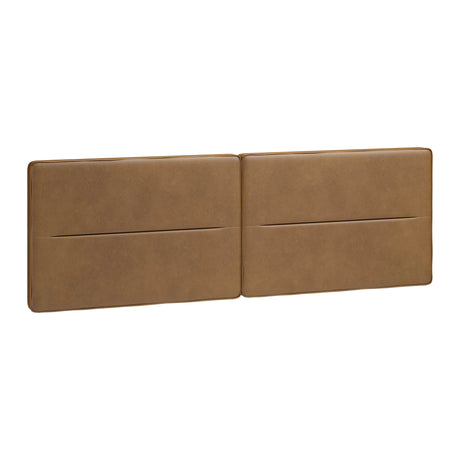 Cove Floating Queen Headboard Brown by Zuomod at Eve Furniture