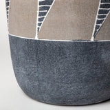 Cove Grey/Brown Ceramic Vase by Mercana at Eve Furniture