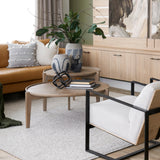 Cove Grey/Brown Ceramic Vase by Mercana at Eve Furniture