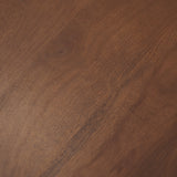 Cove Mid-Brown Sculptural Open Side Table by Mercana at Eve Furniture