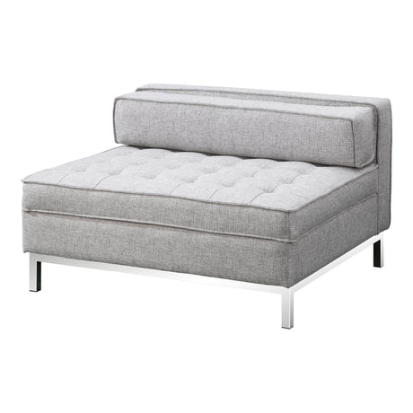 Covella Grey Ottoman Storage by MOES at Eve Furniture