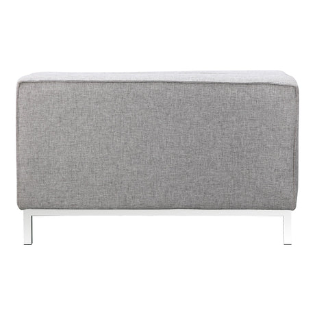 Covella Grey Ottoman Storage by MOES at Eve Furniture