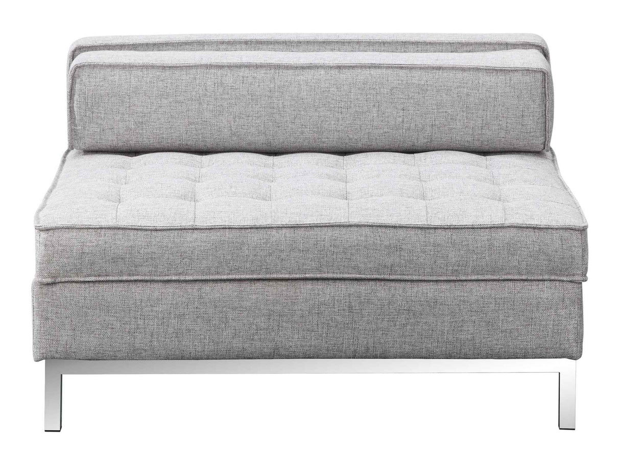 Covella Grey Ottoman Storage