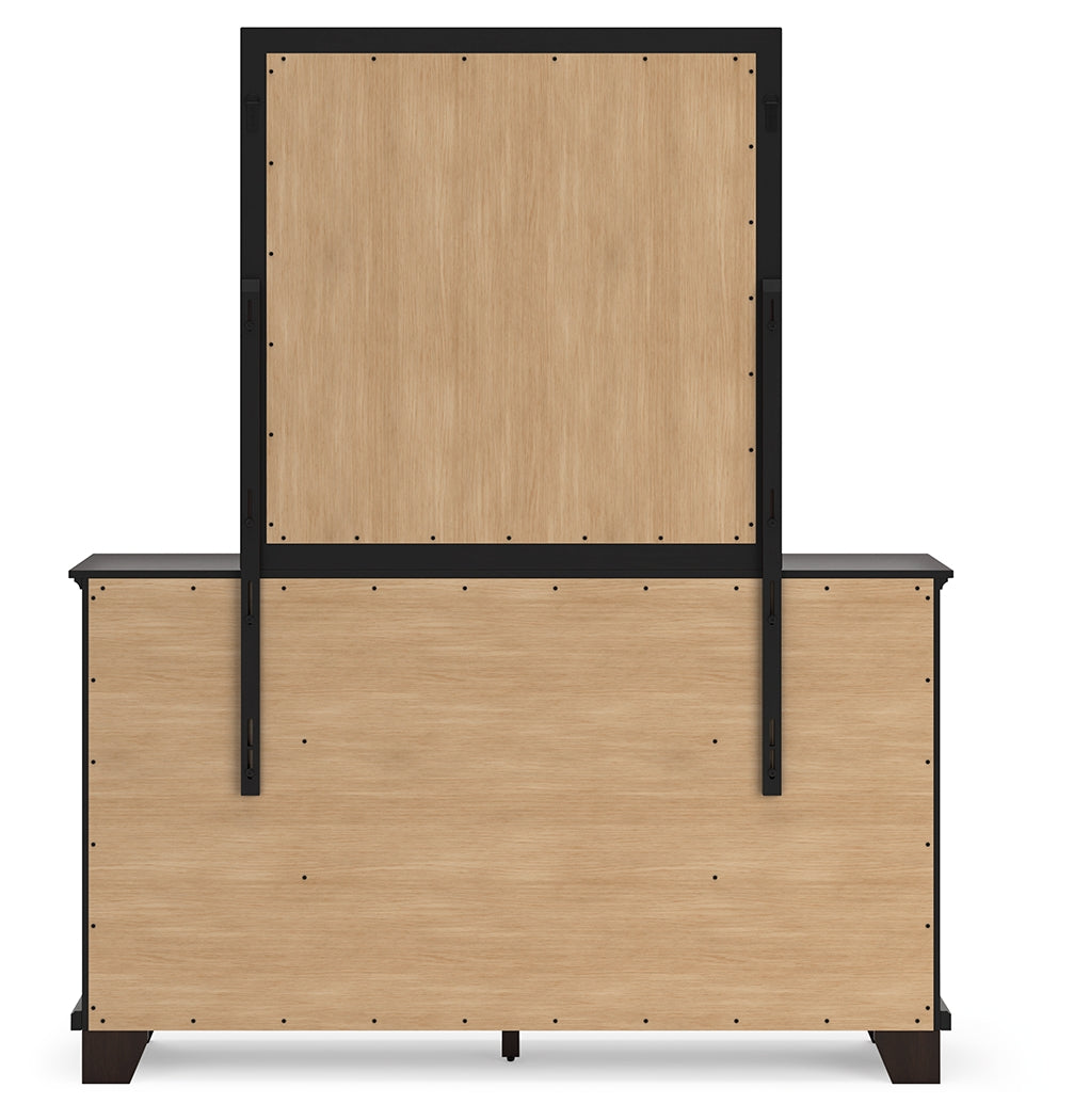 Covetown Dark Brown Bedroom Mirror (Mirror Only) by ASHLEY FURNITURE at Eve Furniture