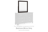 Covetown Dark Brown Bedroom Mirror (Mirror Only) by ASHLEY FURNITURE at Eve Furniture