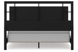 Covetown Dark Brown California King Panel Bed by Ashley at Eve Furniture