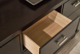 Covetown Dark Brown Dresser by Ashley at Eve Furniture