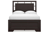 Covetown Dark Brown Full Panel Bed by Ashley at Eve Furniture