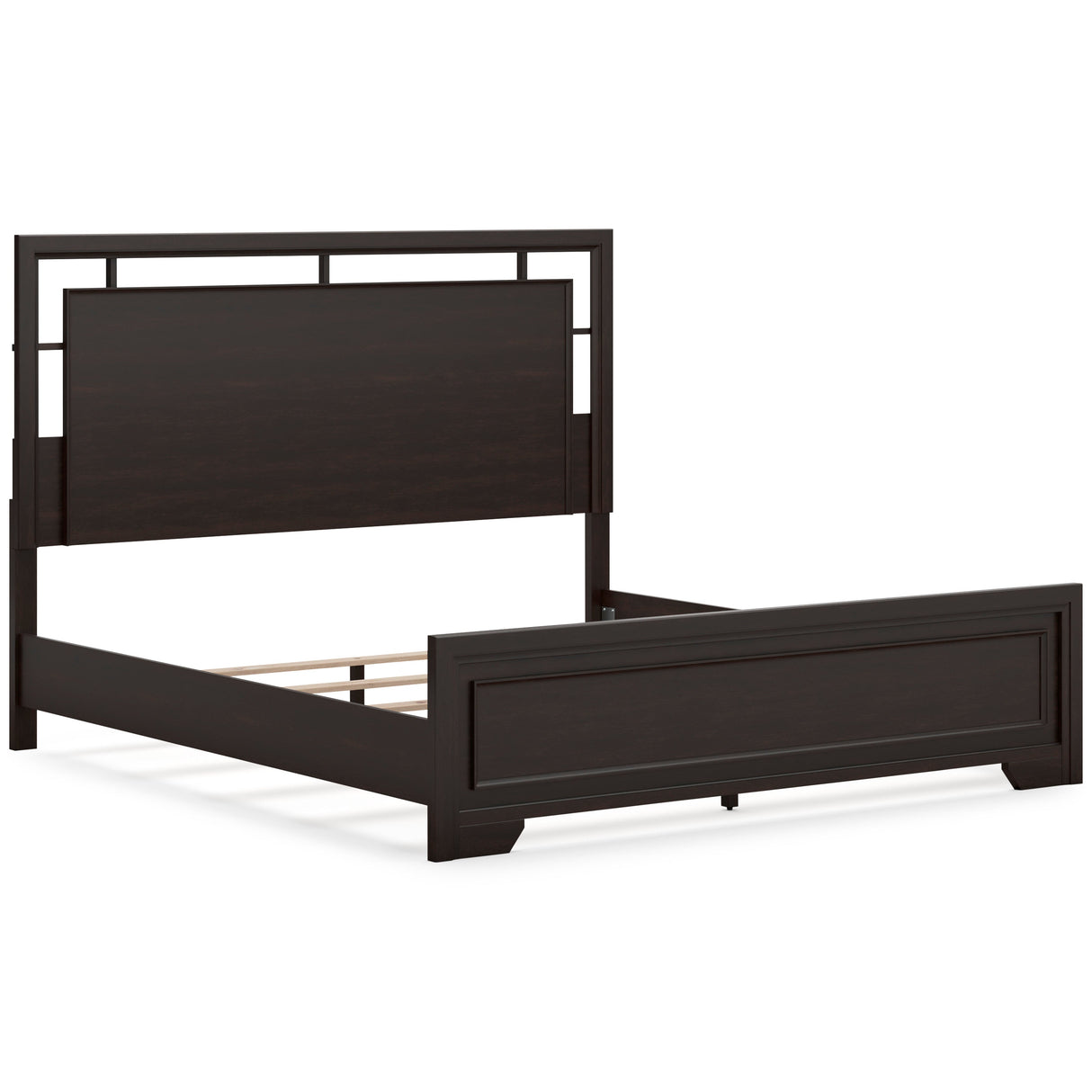 Covetown Dark Brown Panel Bedroom Set by Ashley at Eve Furniture
