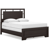 Covetown Dark Brown Panel Bedroom Set by Ashley at Eve Furniture