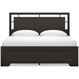 Covetown Dark Brown Panel Bedroom Set by Ashley at Eve Furniture